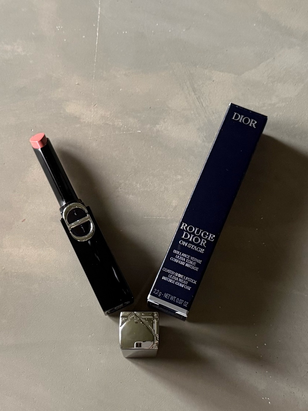 Dior Rouge Dior On Stage Coated Shine Lipstick — 120 Iconic Rose SHINE